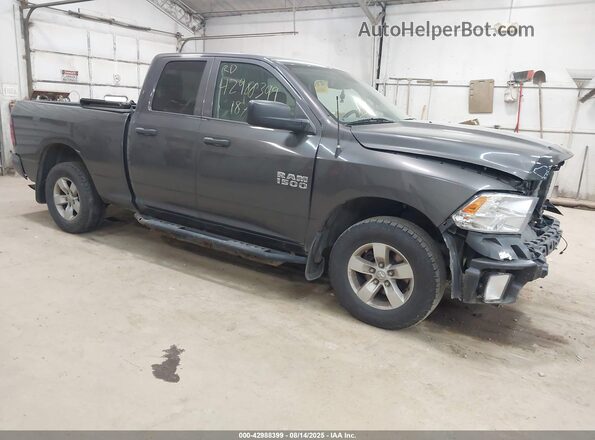 1C6RR7FG1JS282625 2018 RAM 1500 Gray Передня права чверть