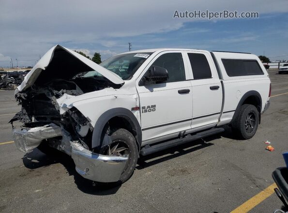1C6RR7FM1JS276345 2018 RAM 1500 White Vista tres cuartos delantera izquierda