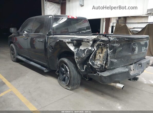 1C6RR7KT1JS271370 2018 RAM 1500 Черный Задняя левая четверть
