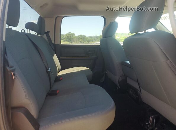 1C6RR7KT2JS193925 2018 RAM 1500 Black Rear seats view
