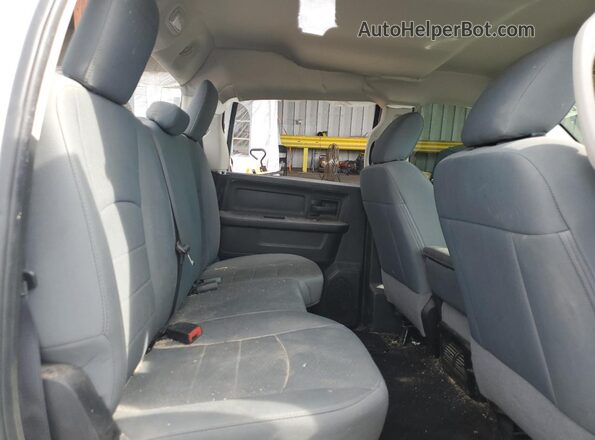 1C6RR7KT3JS294519 2018 RAM 1500 White Rear seats view