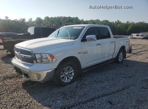 1C6RR7LT3JS101980 2018 RAM 1500 Белый Передняя левая четверть