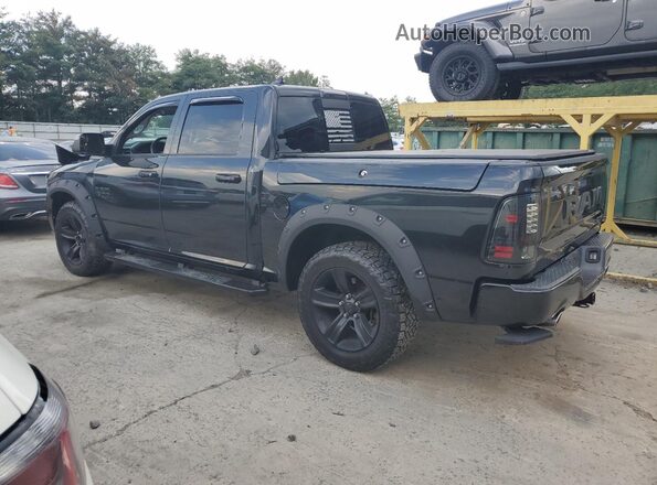 1C6RR7MT1JS145930 2018 RAM 1500 Black Rear left