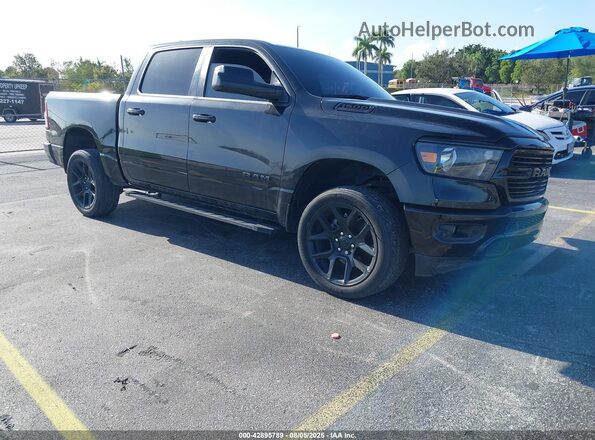 1C6RREFT3MN660559 2021 RAM 1500 Черный Передняя правая четверть