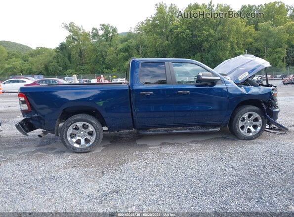 1C6SRFCT4RN144665 2024 RAM 1500 Blue Rear interior view