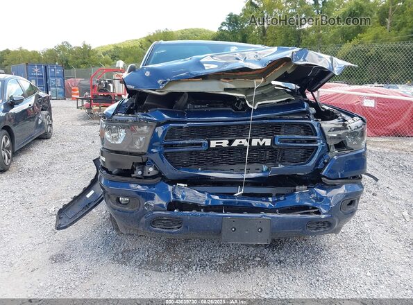 1C6SRFCT4RN144665 2024 RAM 1500 Blue Instrument cluster view