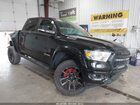 2022 Ram 1500 Big Horn  4x4 5'7 Box Black vin: 1C6SRFFT8NN128135