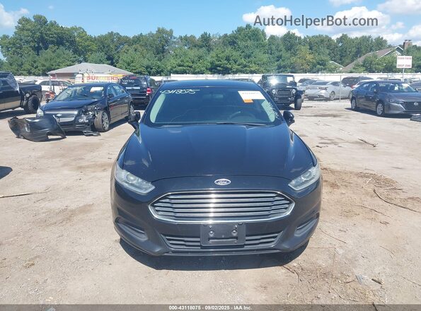 1FA6P0H73G5117453 2016 FORD FUSION Черный Вид щитка приборов