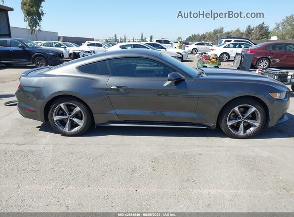 1FA6P8AMXG5254985 2016 FORD MUSTANG Gray Widok wnętrza z tyłu