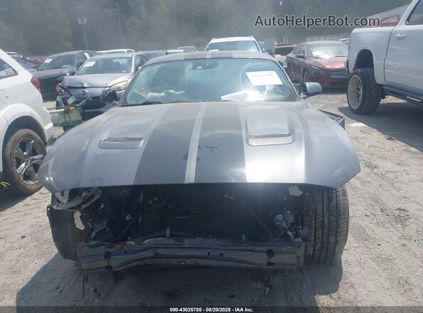 1FA6P8CF2M5118425 2021 FORD MUSTANG Gray Առջևի վահանակի տեսք