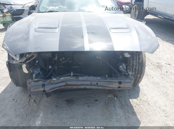 1FA6P8CF2M5118425 2021 FORD MUSTANG Gray Դիմացի տեսք
