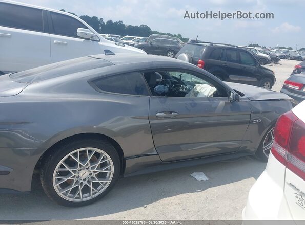 1FA6P8CF2M5118425 2021 FORD MUSTANG Gray Սարքավորումների վահանակի տեսք
