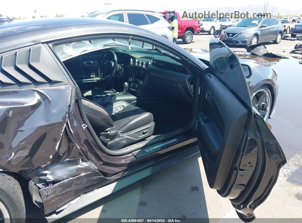 1FA6P8CF6N5119871 2022 FORD MUSTANG Black Front interior view