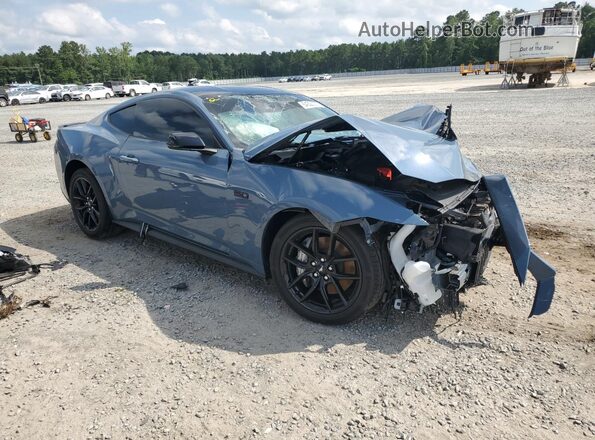 1FA6P8CF7S5408706 2025 FORD MUSTANG Бирюзовый Передняя правая четверть