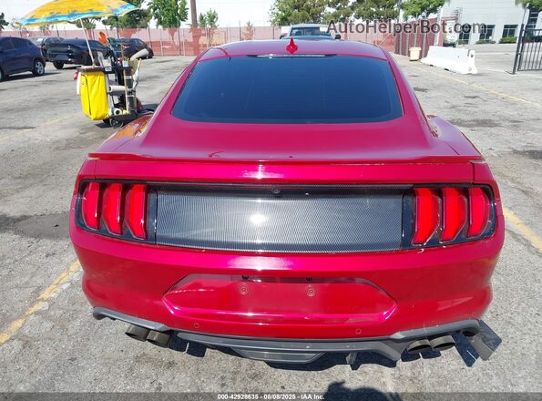 1FA6P8CF8M5149694 2021 FORD MUSTANG Burgundy 