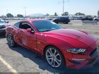 2021 Ford Mustang Gt Premium Fastback Burgundy vin: 1FA6P8CF8M5149694