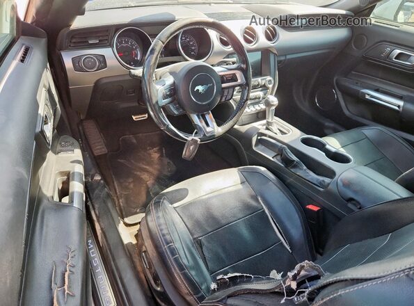 1FA6P8TH3J5159627 2018 FORD MUSTANG White წინა პანელის ხედი
