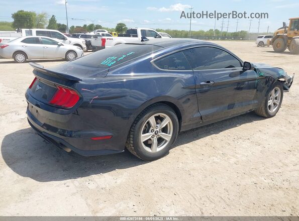 1FA6P8TH4M5113017 2021 FORD MUSTANG Синий Задняя правая четверть
