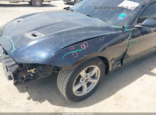 1FA6P8TH4M5113017 2021 FORD MUSTANG Синий Вид спереди