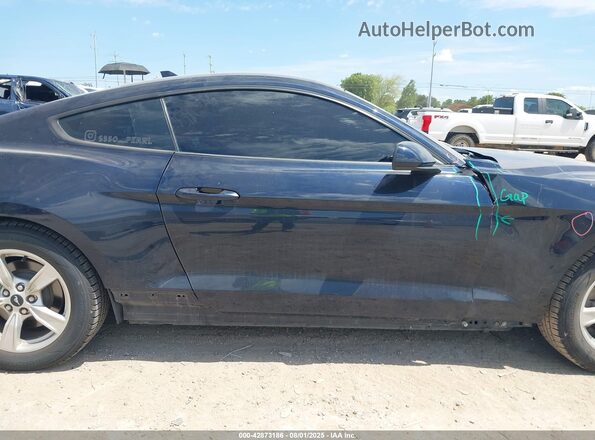 1FA6P8TH4M5113017 2021 FORD MUSTANG Синий Панорамный вид салона 360°