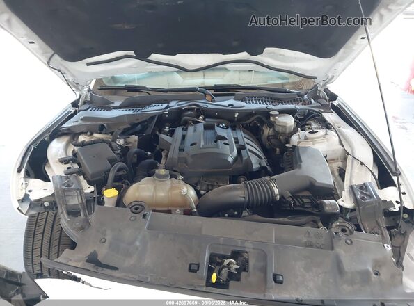 1FA6P8TH7J5115565 2018 FORD MUSTANG White Vista trasera