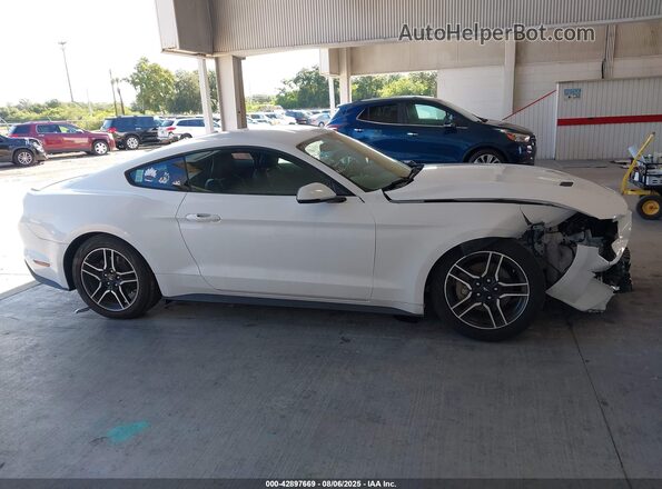 1FA6P8TH7J5115565 2018 FORD MUSTANG White Vista interior trasera