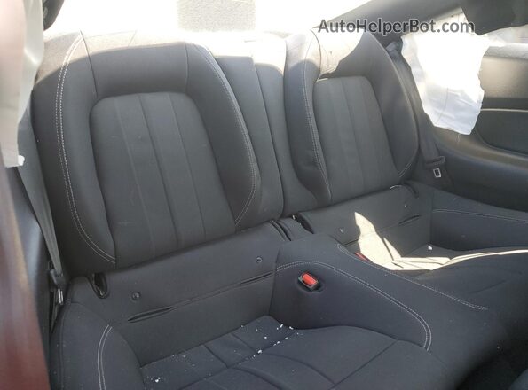 1FA6P8THXM5134759 2021 FORD MUSTANG Black Widok tylnych siedzeń