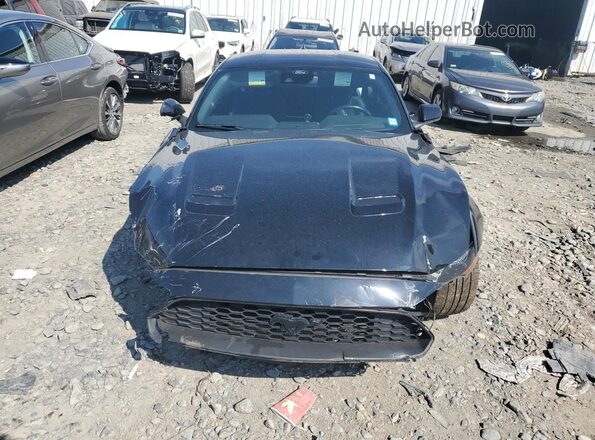 1FA6P8THXM5134759 2021 FORD MUSTANG Black Widok z przodu