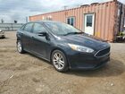 2018 Ford Focus Se Black vin: 1FADP3F20JL270326