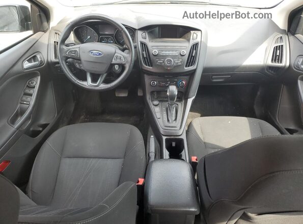 1FADP3F20JL270326 2018 FORD FOCUS Black Вид панелі приладів