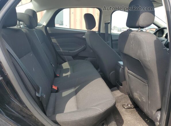 1FADP3F20JL270326 2018 FORD FOCUS Black Вид задніх сидінь