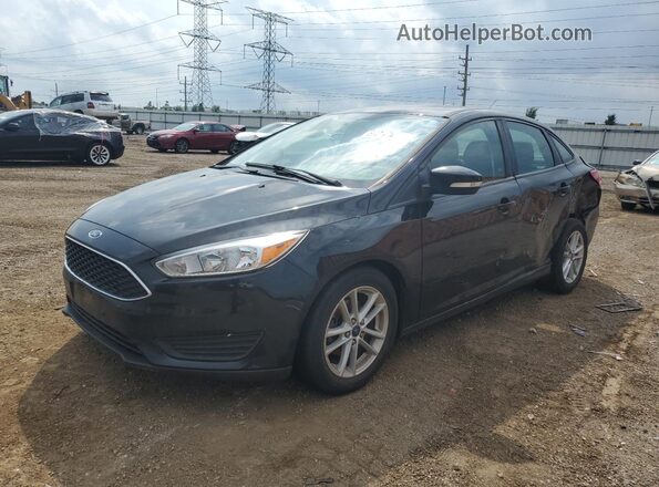 1FADP3F20JL270326 2018 FORD FOCUS Black Передня ліва чверть