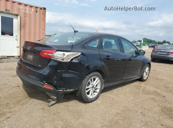 1FADP3F20JL270326 2018 FORD FOCUS Black Задня права чверть