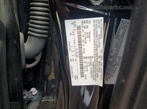 1FADP3F20JL270326 2018 FORD FOCUS Black Вид підкапотного простору