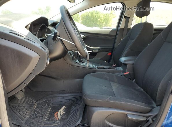 1FADP3F20JL287207 2018 FORD FOCUS Blue Widok wnętrza z przodu