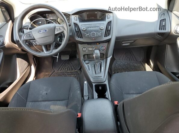 1FADP3F20JL287207 2018 FORD FOCUS Blue Widok deski rozdzielczej