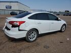 2018 Ford Focus Se White vin: 1FADP3F21JL214699