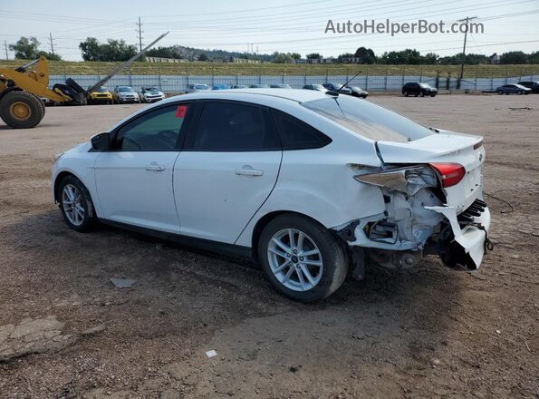 1FADP3F21JL214699 2018 FORD FOCUS White Trasero izquierdo