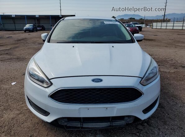1FADP3F21JL214699 2018 FORD FOCUS White Vista frontal