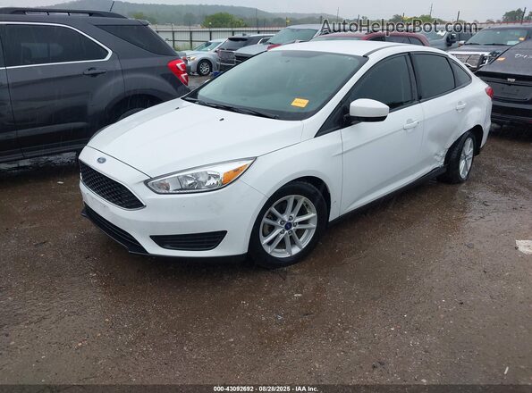 1FADP3F21JL277480 2018 FORD FOCUS White წინა მარცხენა ხედი სამი მეოთხედიდან