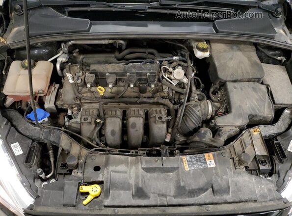 1FADP3F23JL211304 2018 FORD FOCUS Black Սալոնի հետևի տեսք