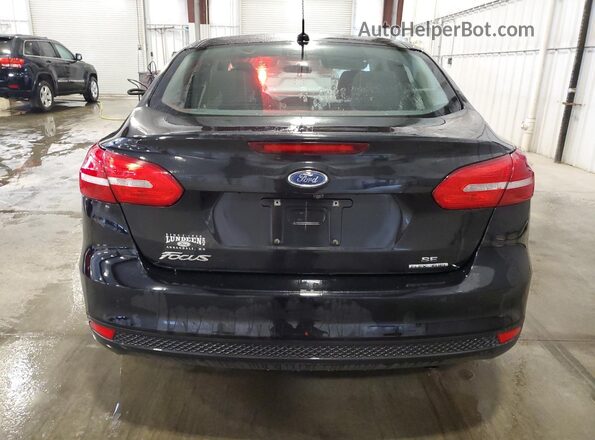 1FADP3F23JL211304 2018 FORD FOCUS Black Հետևի տեսք