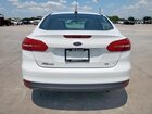 2018 Ford Focus Se White vin: 1FADP3F28JL288637