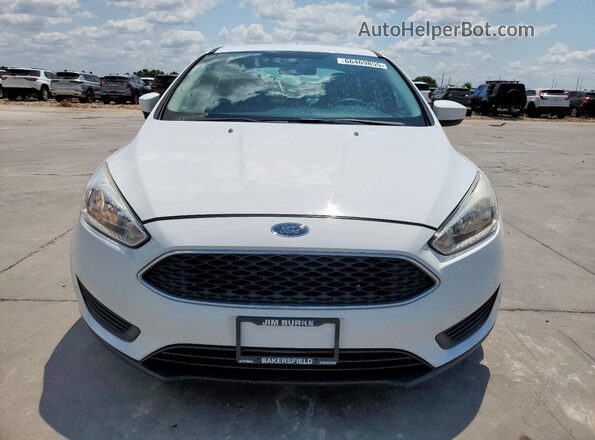1FADP3F28JL288637 2018 FORD FOCUS White Widok z przodu