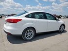 2018 Ford Focus Se White vin: 1FADP3F28JL288637
