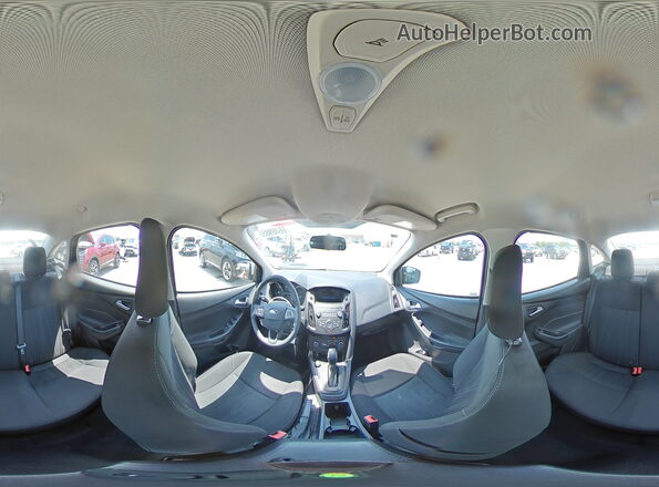 1FADP3F28JL288637 2018 FORD FOCUS White Widok naklejki z numerem VIN