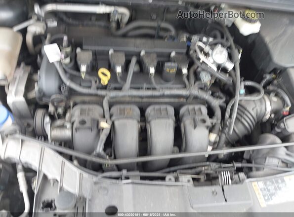 1FADP3F29JL279784 2018 FORD FOCUS Gray Rear view