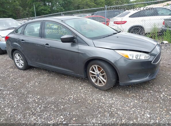 1FADP3F29JL279784 2018 FORD FOCUS Gray Front right