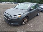 2018 Ford Focus Se Gray vin: 1FADP3F29JL279784