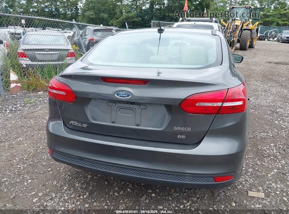 1FADP3F29JL279784 2018 FORD FOCUS Gray 